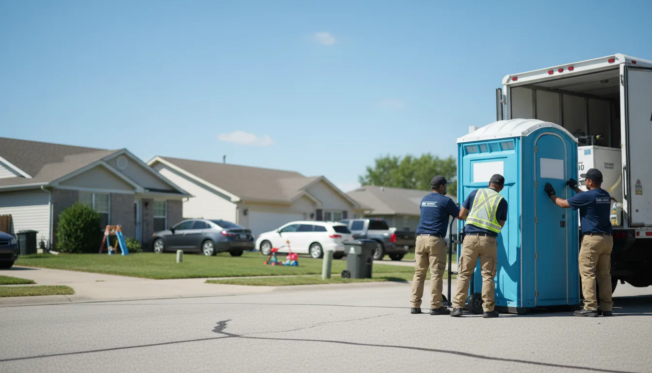 Standard Porta Potty Rentals in Wyoming near me